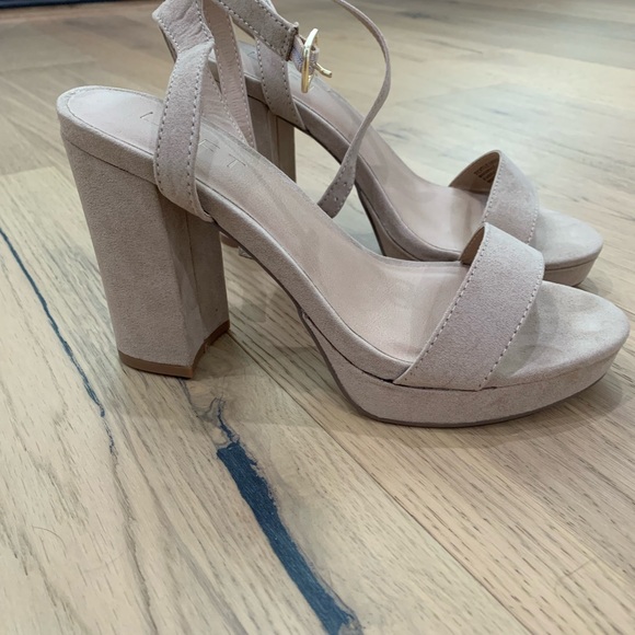 LOFT Ankle Strap Block Heels - Picture 2 of 5